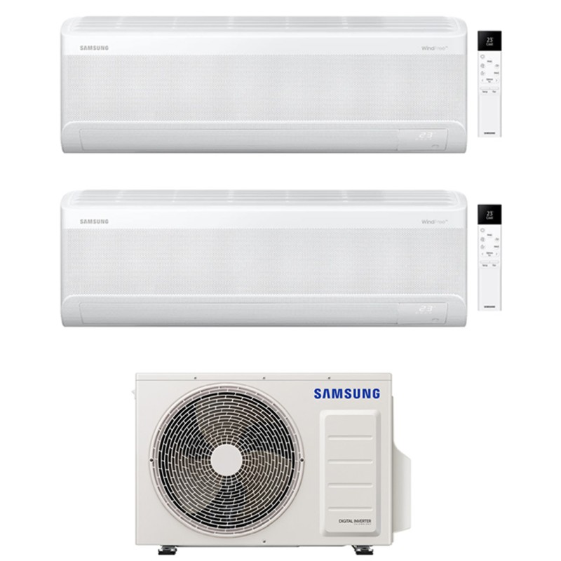 Samsung Condizionatore Dual Split WindFree Elite 7000+7000 BTU WiFi A+++